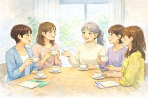 【福岡 対面 開催】
少人数お茶会（結婚前・結婚前後の女性向け）