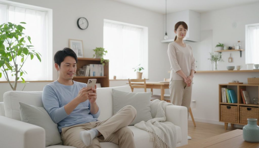 夫 スマホばかり イライラ