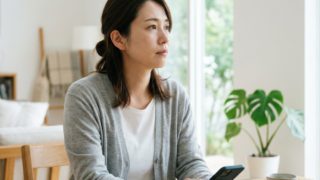 夫婦の再構築を悩む妻